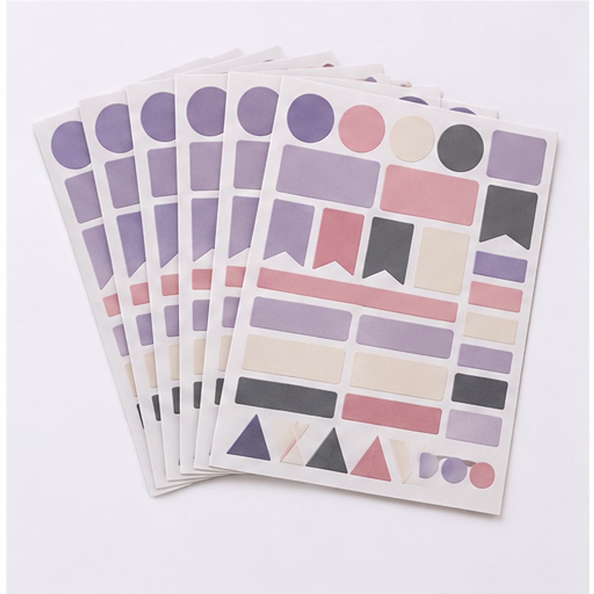 Monthly Planning Sticker Set — overview