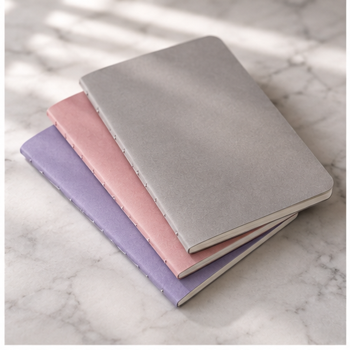 Softcover Notebook Set — 3 Piece — lifestyle