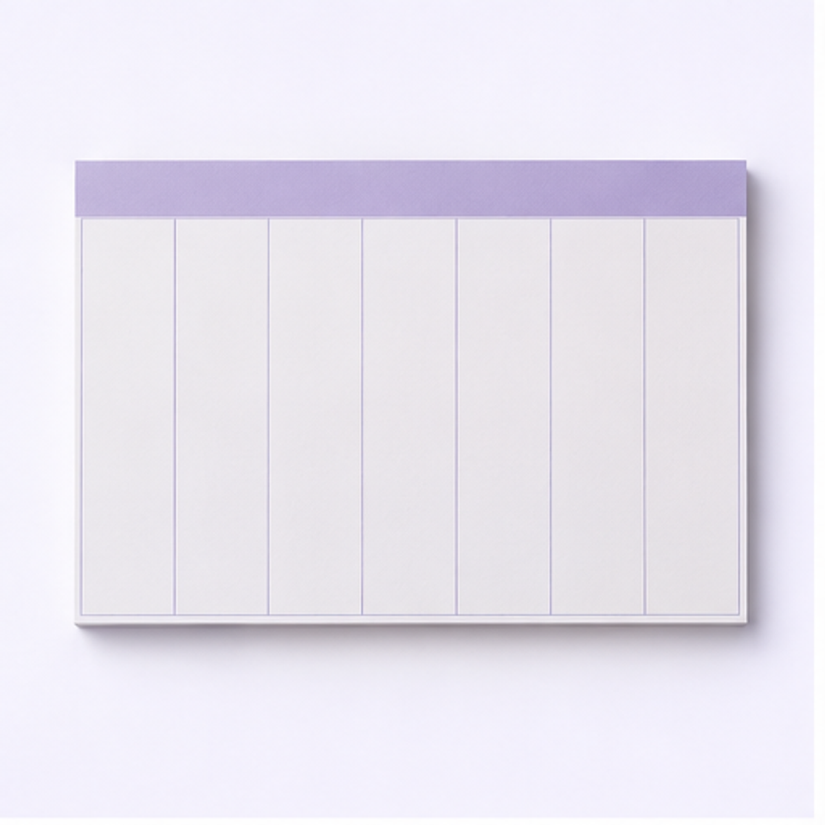 Undated Weekly Planner Pad — hero