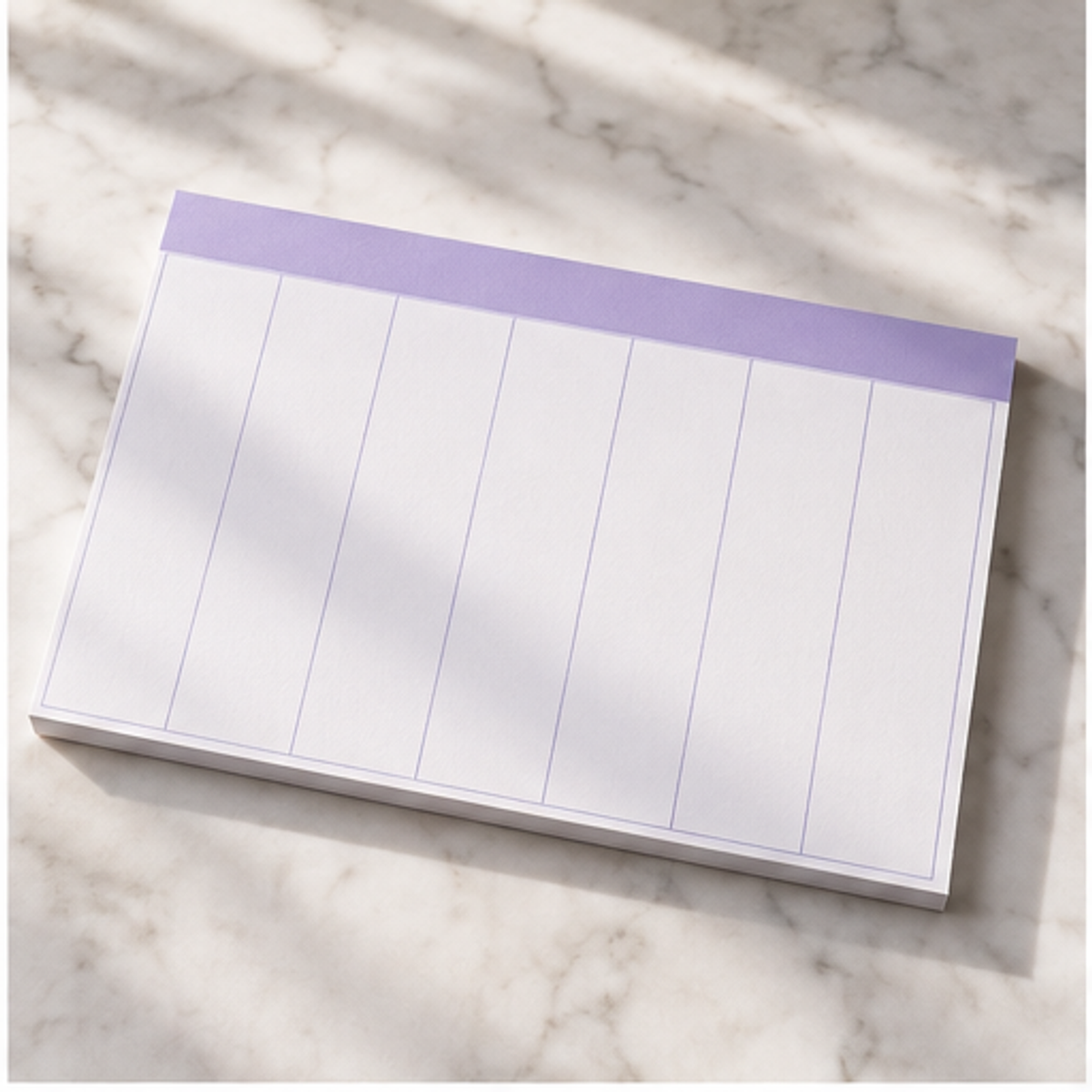 Undated Weekly Planner Pad — lifestyle